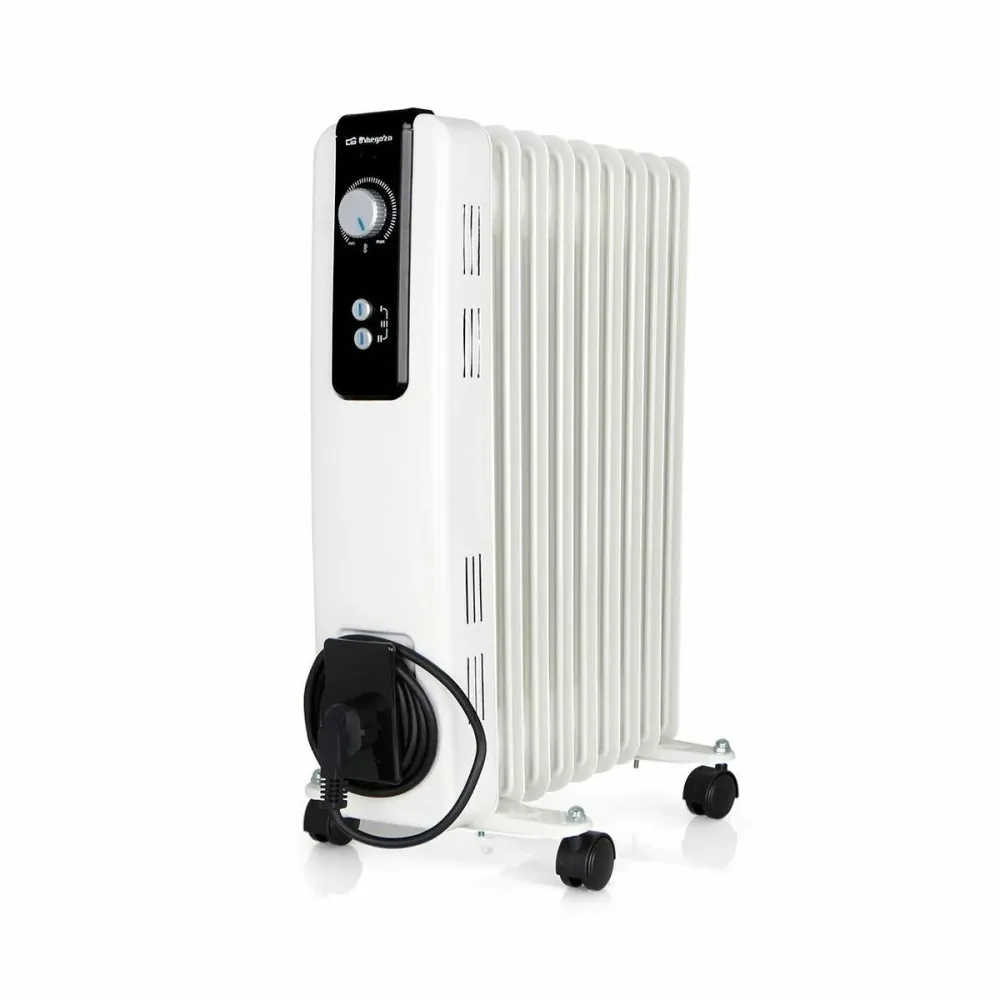Radiatore Olio Orbegozo RH 2000 Nero 2000 W Set da 8 Pezzi