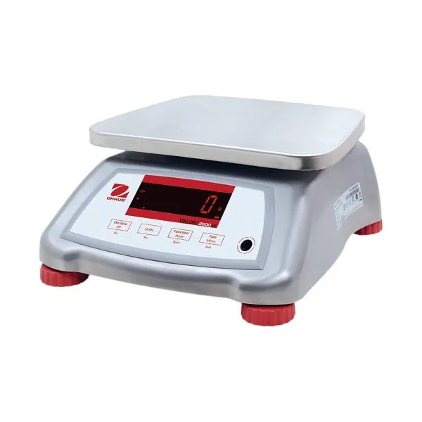Bilancia da cucina OHAUS impermeabile portata 6 kg graduazione 1 g dimensioni 256 x 280 x 121 mm (LxPxA) KK2203060