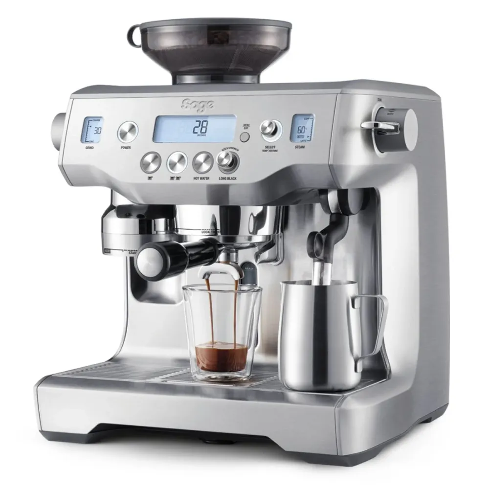 Macchina da Caffè Espresso Automatica con Macinacaffè e 2 Caldaie Oracle Sage