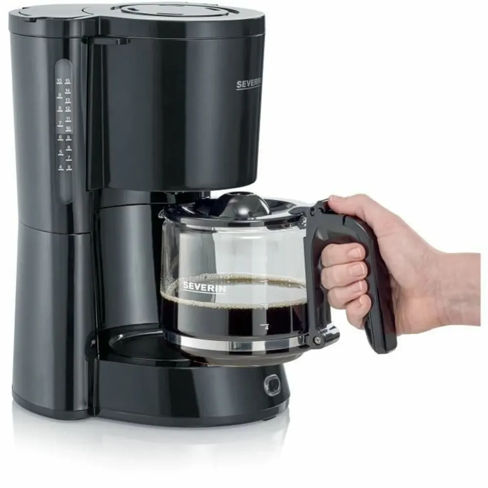 Professionale Caffettiera Severin Nero 1000 W