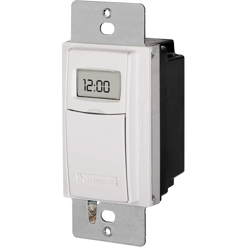 Intermatic - ST01 - 7 Day Programmable Wall display Timer Switch Lights and Appliances
