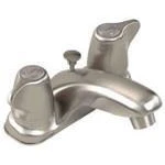 Gerber - 43-145-BN - Maxwell Two Handle 3 Hole Installation 4" Center Lavatory Faucet