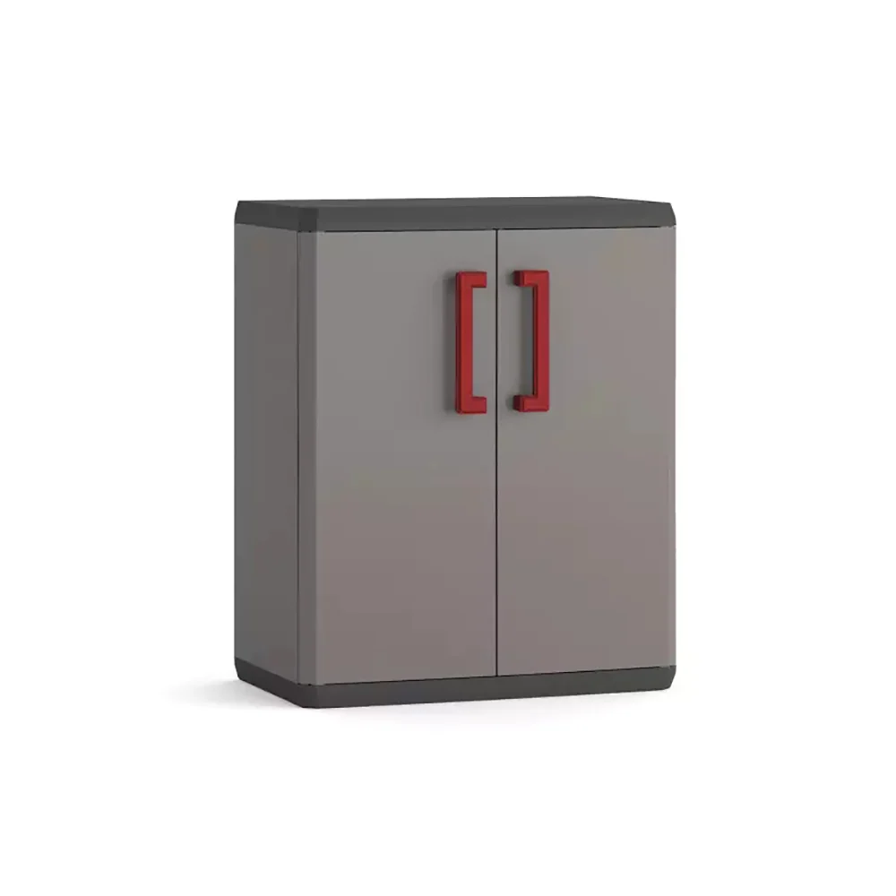 Keter Set 2 armadi Quadra da 1 alto e 1 basso