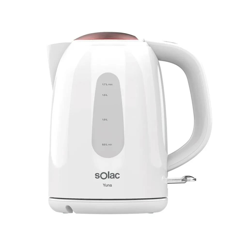 Bollitore Solac Rosso Bianco 2200 W per Colazione